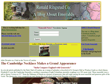 Tablet Screenshot of emeraldmine.com